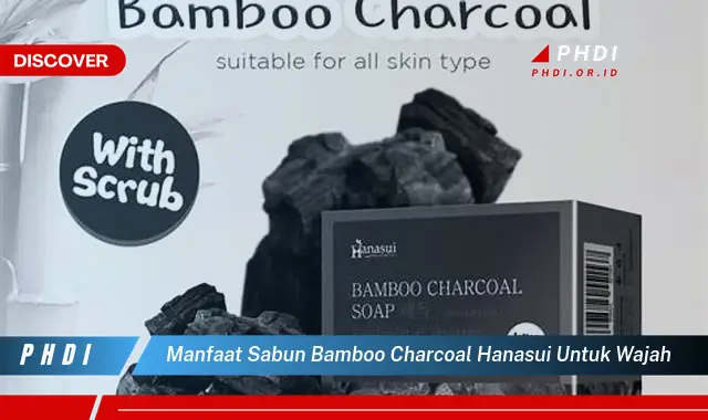 manfaat sabun bamboo charcoal hanasui untuk wajah