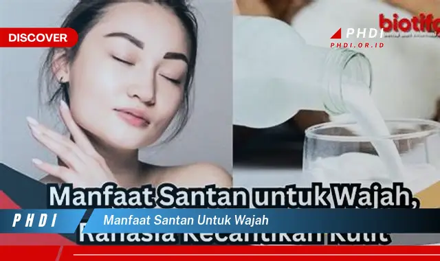 manfaat santan untuk wajah