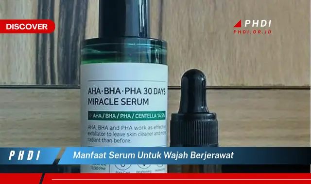 manfaat serum untuk wajah berjerawat