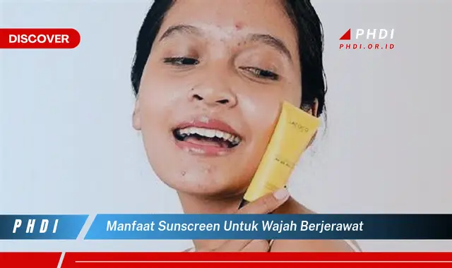 manfaat sunscreen untuk wajah berjerawat