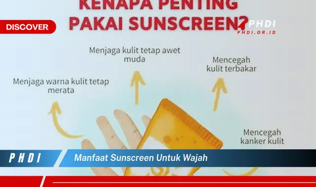 manfaat sunscreen untuk wajah