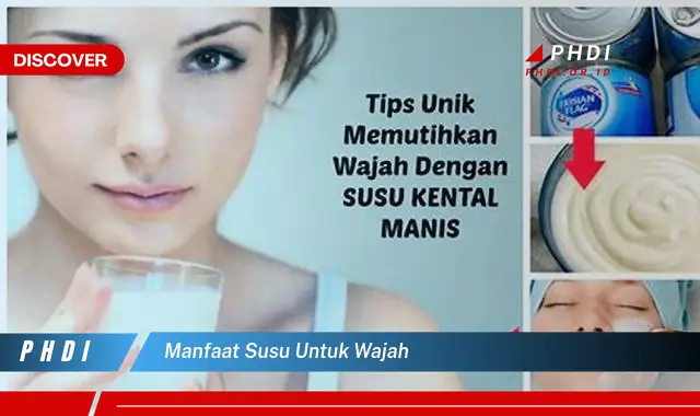 manfaat susu untuk wajah