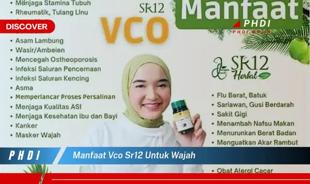 manfaat vco sr12 untuk wajah