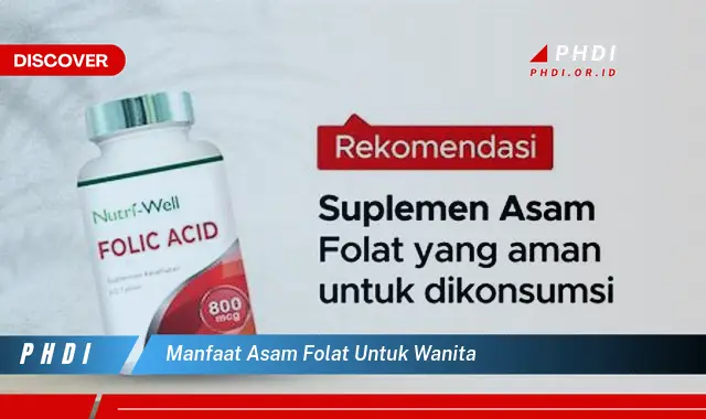 manfaat asam folat untuk wanita