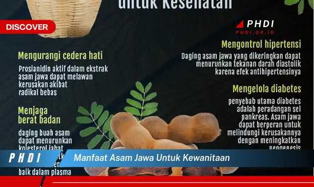 manfaat asam jawa untuk kewanitaan