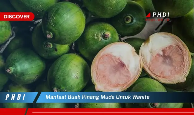 manfaat buah pinang muda untuk wanita