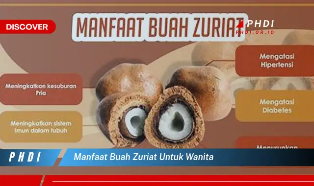 manfaat buah zuriat untuk wanita