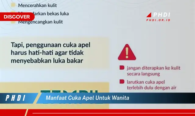 manfaat cuka apel untuk wanita