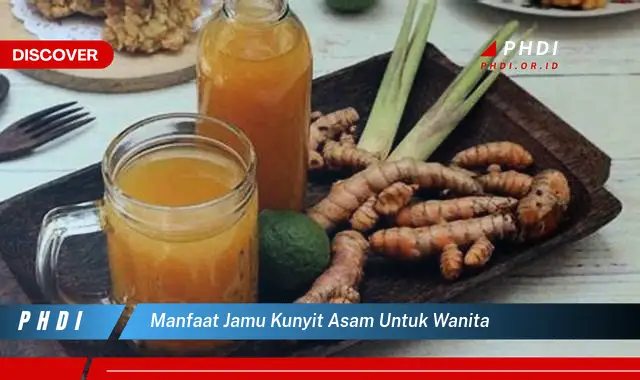 manfaat jamu kunyit asam untuk wanita