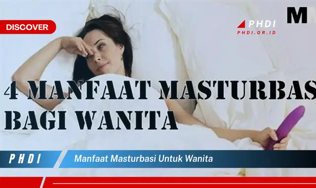 manfaat masturbasi untuk wanita