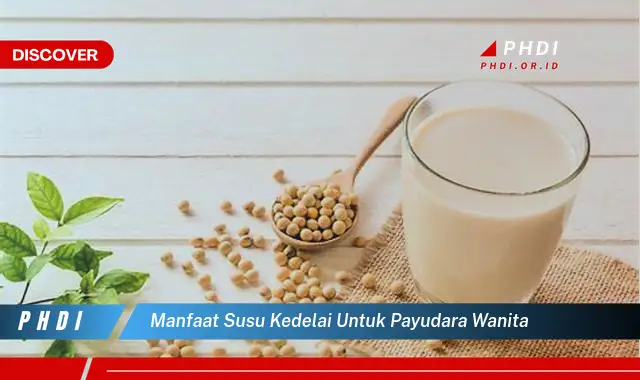 manfaat susu kedelai untuk payudara wanita