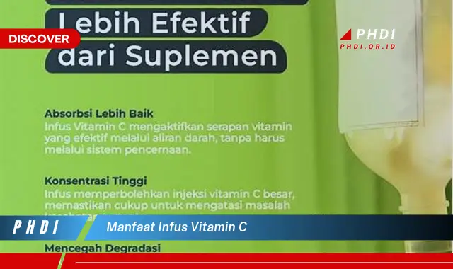 manfaat infus vitamin c