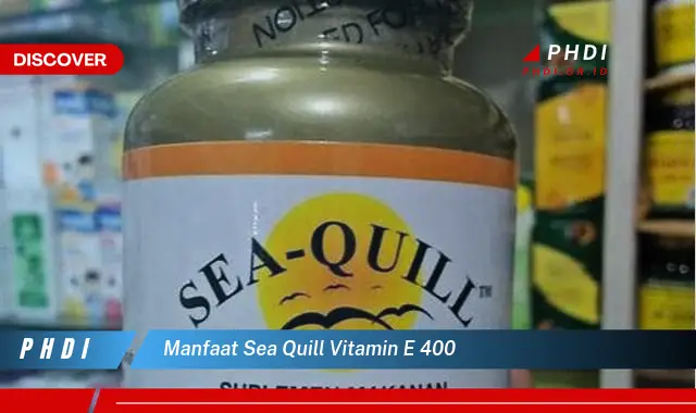 manfaat sea quill vitamin e 400