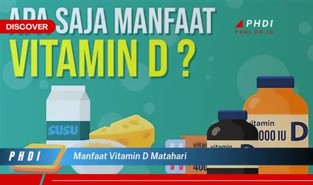 manfaat vitamin d matahari