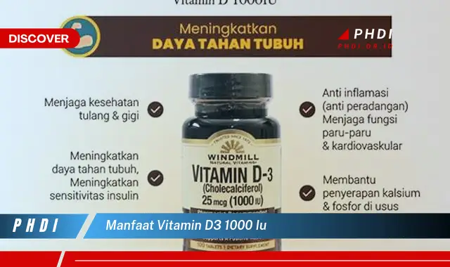 manfaat vitamin d3 1000 iu